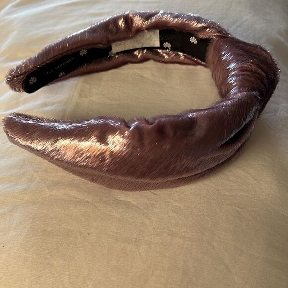 Lele Sadoughi liquid lavender shimmer headband - Picture 4 of 4